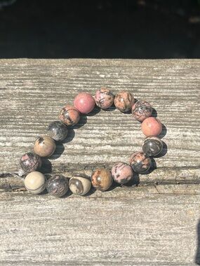 Natural Rhodonite Beads